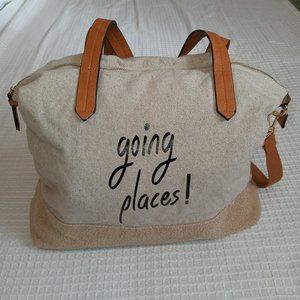 Gramercy & Grand vegan Going Places bag purse tote